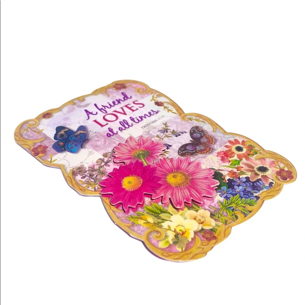 Pooch & Sweetheart Friendship Embellished 3D Scripture Note Cards, 8 ct (96674)